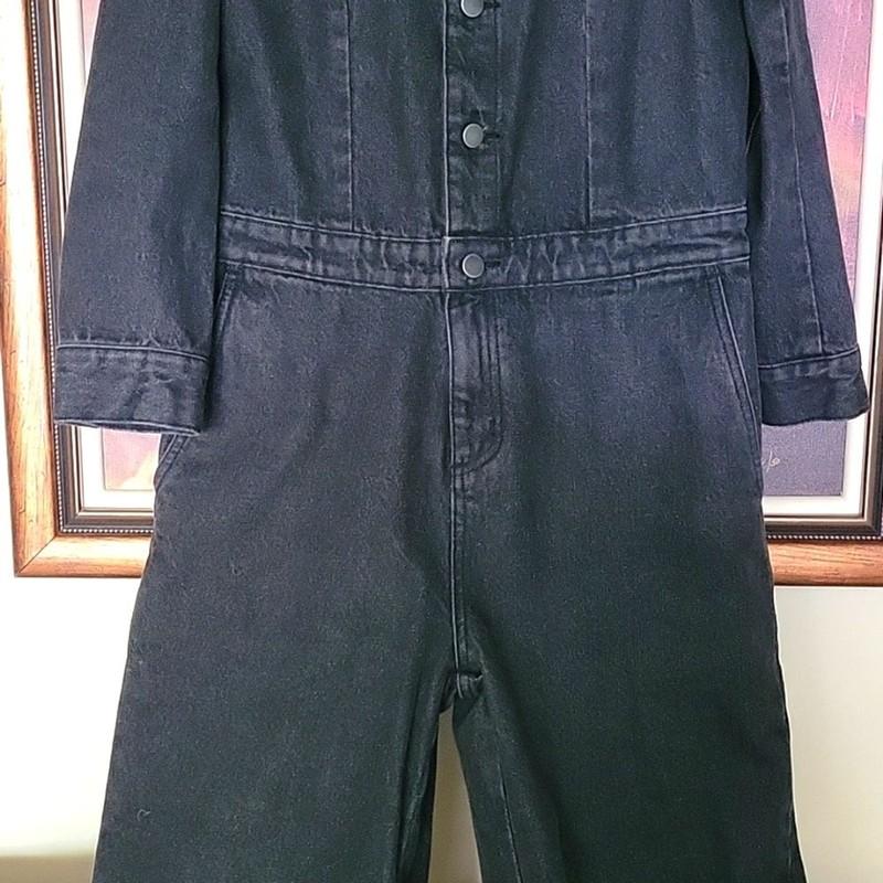 Daya By Zendaya Denim Jumpsuit Size S