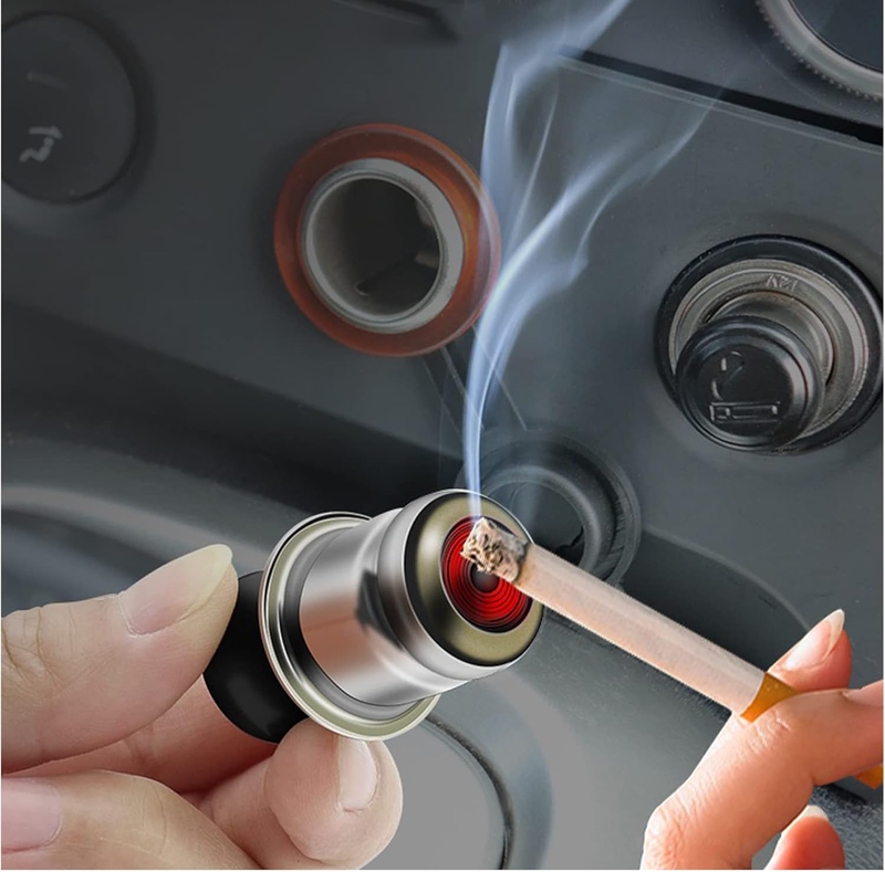 DC 12V Car Cigarette Lighter Socket Assembly With Eject Button Cigarette Lighter