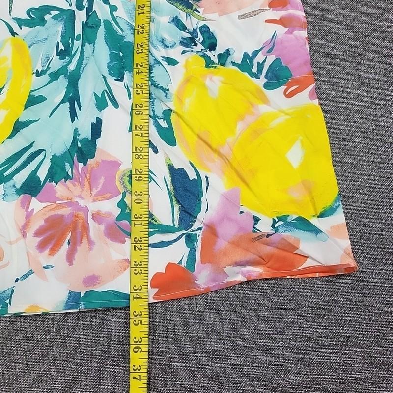 Denim Co Beach Womens Printed Quick Dry Woven Summer Cover Up Dress Large Size
