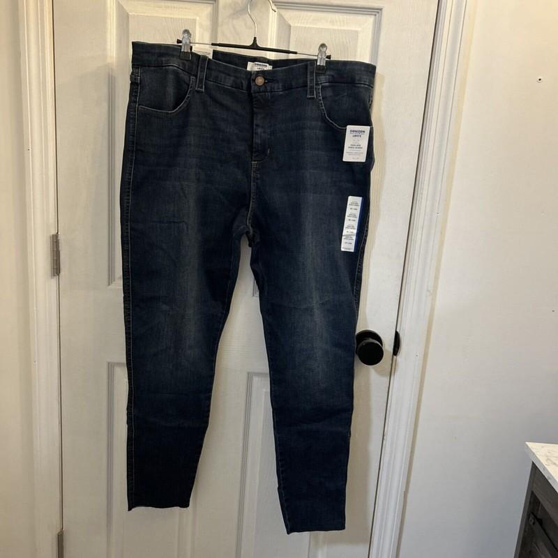 Denizen from Levis Sculpting High Rise Ankle Skinny Women's Size 20 NWT