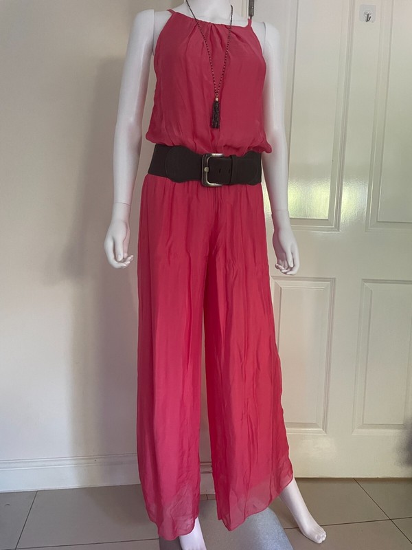 Designer Women Jumpsuit Size M Summer Jumpsuit (B035)