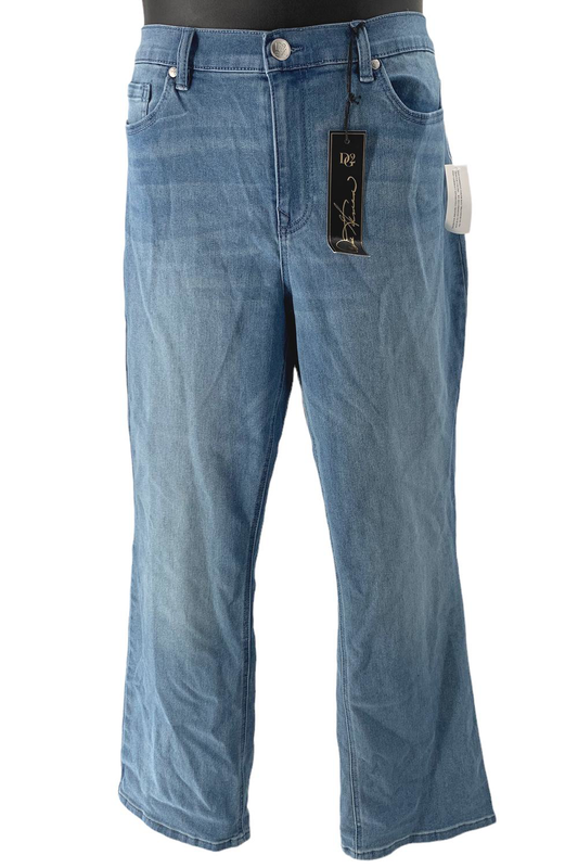 DG2 by Diane Gilman Virtual Stretch Boot-Cut Jean Basic Chambray