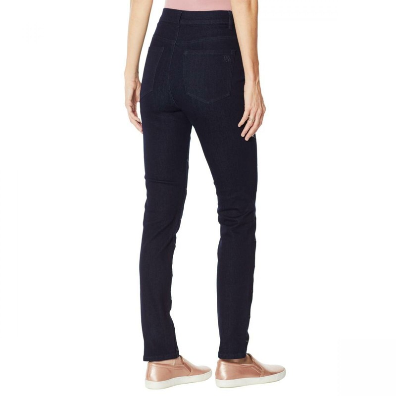 DG2 By Diane Gilman Womens Sequin Stripe Skinny Jeans - Select Size & Color