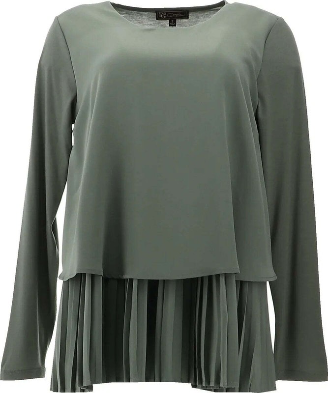 DG2 Diane Gilman Pleated Underlayer Easy Top Women's 771-480