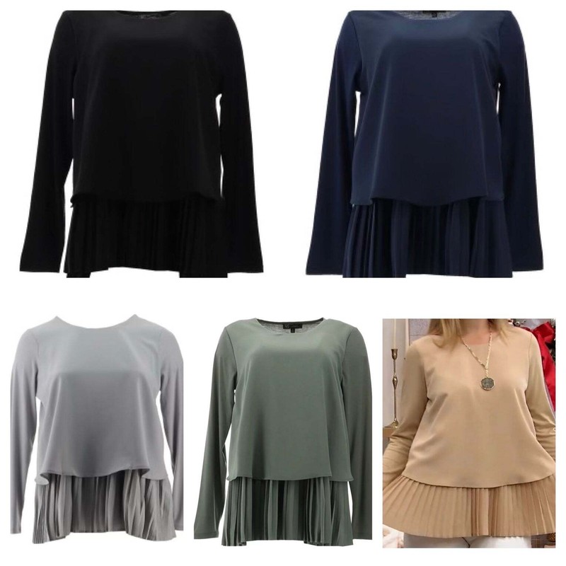 DG2 Diane Gilman Pleated Underlayer Easy Top Women's 771-480