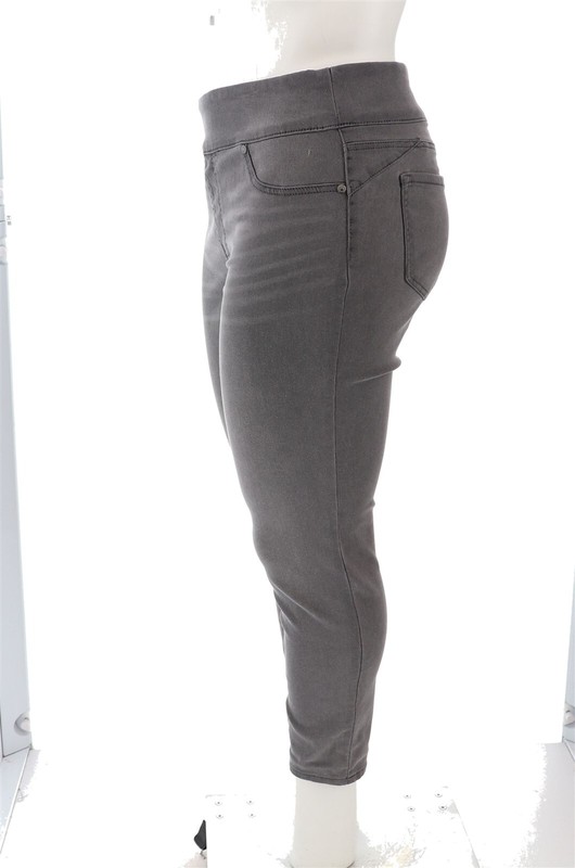 DG2 Virtual Stretch Comfort Waist Ultra Skinny Jegging Basic Gray S NEW (120)