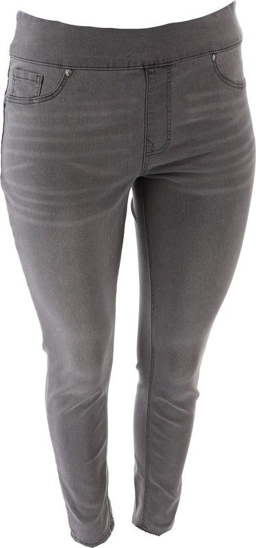 DG2 Virtual Stretch Comfort Waist Ultra Skinny Jegging Basic Gray S NEW (120)