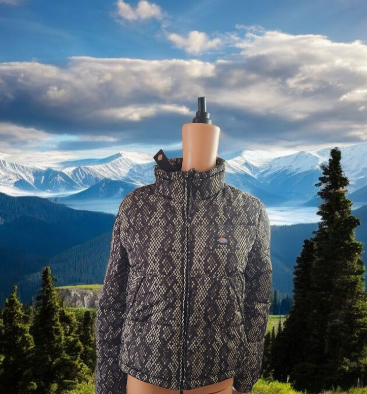 dickies puffer jacket women size XS