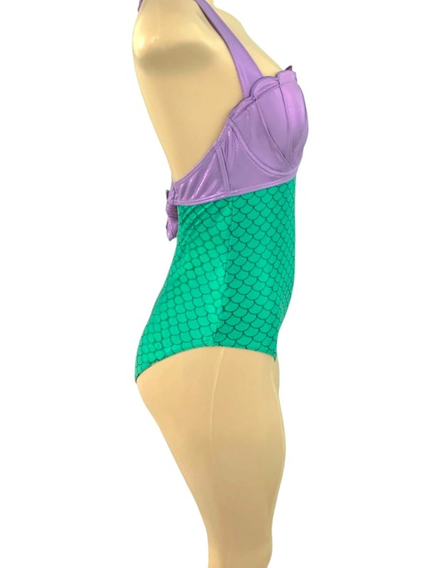 Disney The Little Mermaid Ariel Bathing Suit Swim Suit W/Tags Juniors Medium New