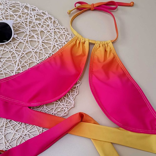 Dissolving One Piece Swimwear Bikini Swimming Suit For Girls 14-16 One Piece