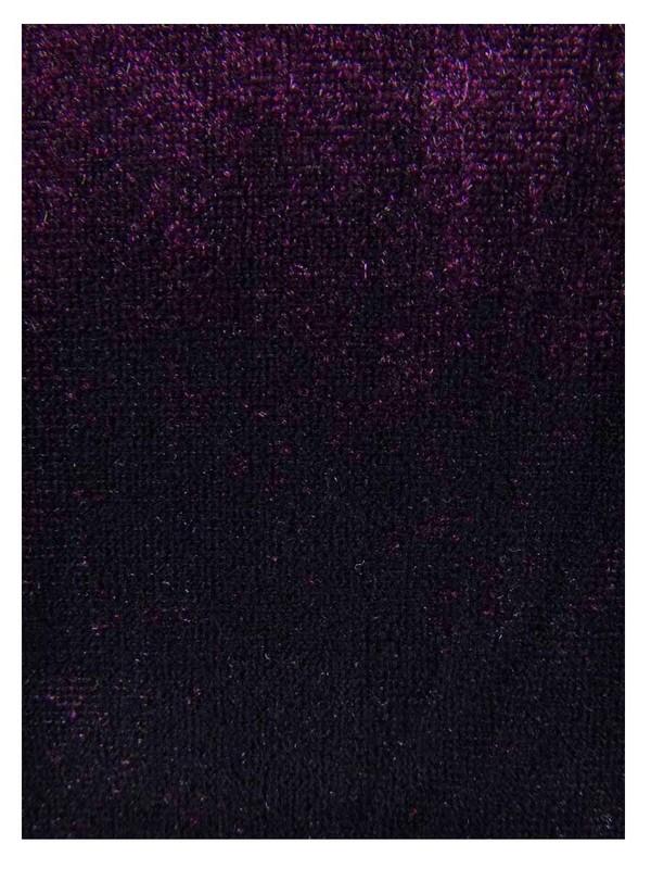 DKNY Womens Purple Zippered Bell Sleeve V Neck Wide Leg Party Jumpsuit Size 4