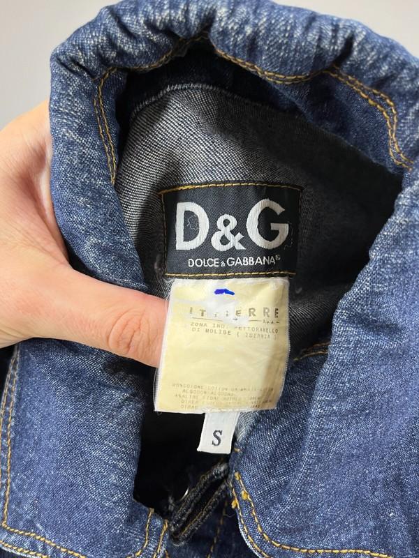 Dolce And Gabbana D&G Women's Blue Denim Jacket Size S Small