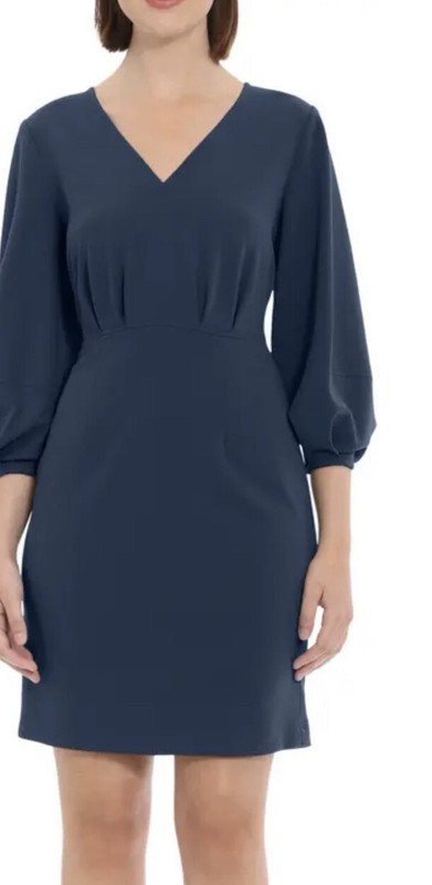 DONNA MORGAN DRESS/NEW WITH TAG/RETAIL$129/SIZE 12/BLACK/LENGTH 36"/