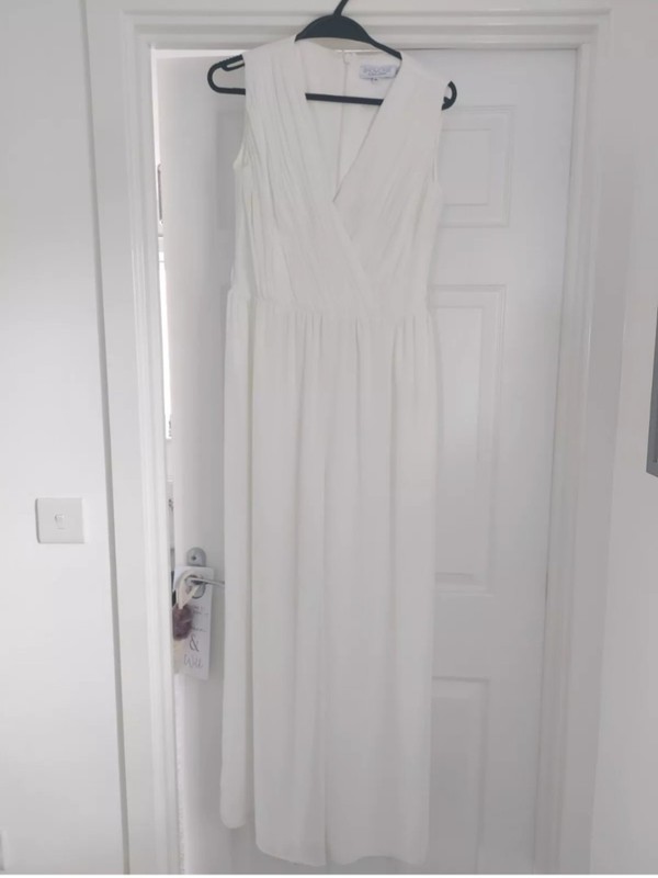 Dorothy Perkins Showcase White 'Juliet' Bridal Jumpsuit
