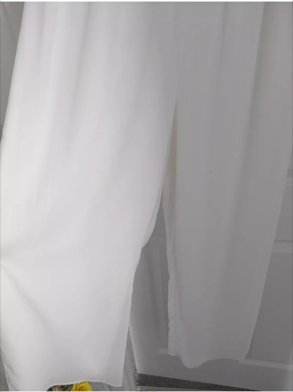 Dorothy Perkins Showcase White 'Juliet' Bridal Jumpsuit