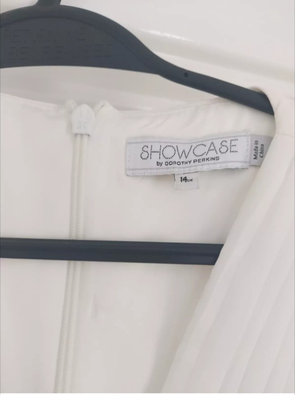 Dorothy Perkins Showcase White 'Juliet' Bridal Jumpsuit
