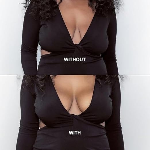 Double-Sided Sticky Bra Inserts - Reusable Push-Up Lift Self-Adhesive Pads