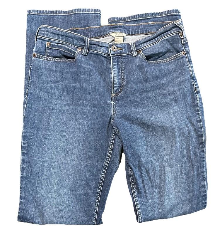Duluth Trading Women’s Blue Jeans 12 X 35