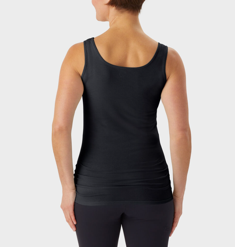 Duluth Trading Women's No-Yank Tank - Comfortable Stretch Cotton Sleeveless Top