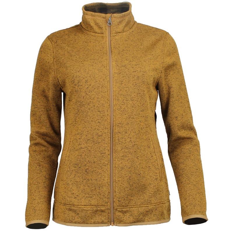 Eddie Bauer Radiator Fleece Jacket Womens Brown Casual Athletic Outerwear 1852