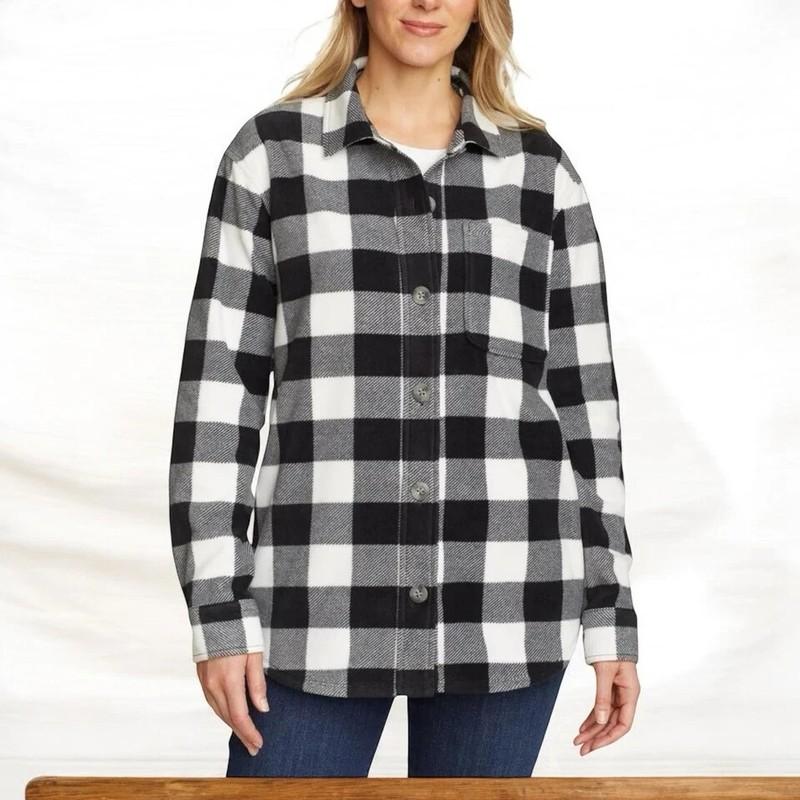Eddie Bauer Women's Button-Up Shirt I61