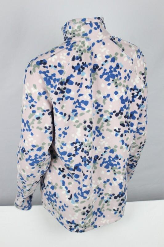 Eddie Bauer Women's Fleece Quest 1/4 Zip Pullover Jacket Size L Large Mulberry