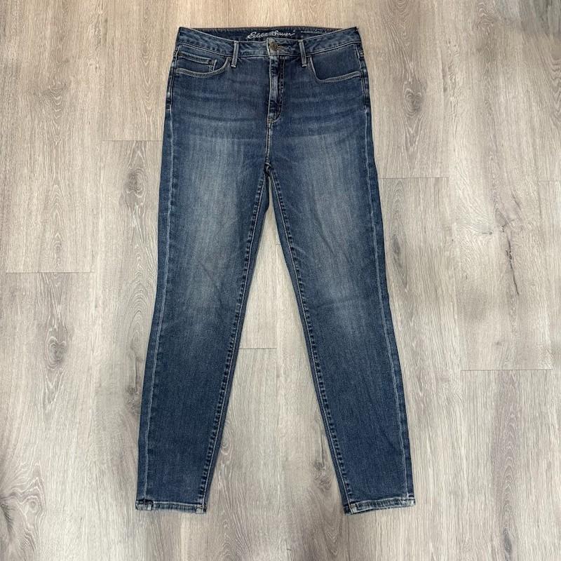 Eddie Bauer Women’s Slightly Curvy High Rise Skinny Jeans Size 10 Dark Wash