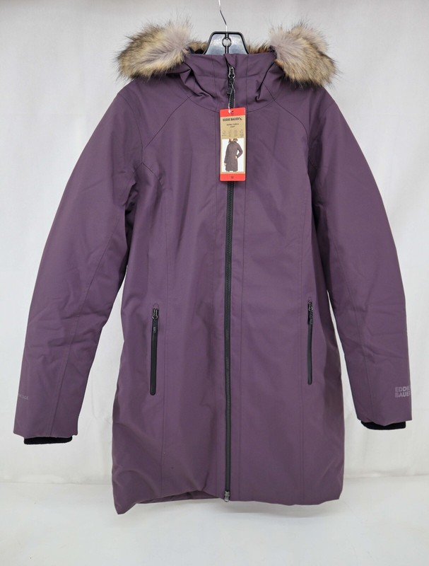 Eddie Bauer Women's Weatherproof Olympian Down Stadium Coat Parka