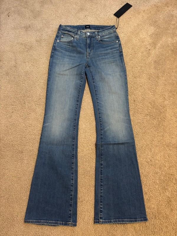 Edwin Women’s 26 Lark Flashback Flare Jeans Denim Medium Wash New W/ Tags Sz 2