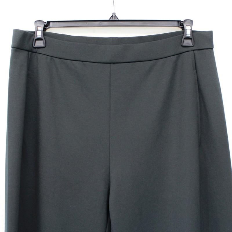 Eileen Fisher Black Cozy Brushed Terry Hug Slouchy Pant Medium