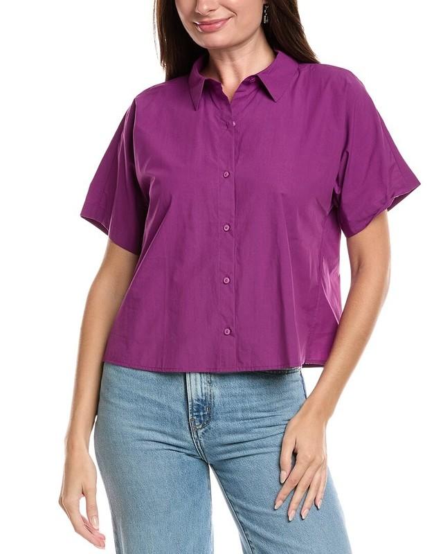 Eileen Fisher Classic Collar Shirt Women's