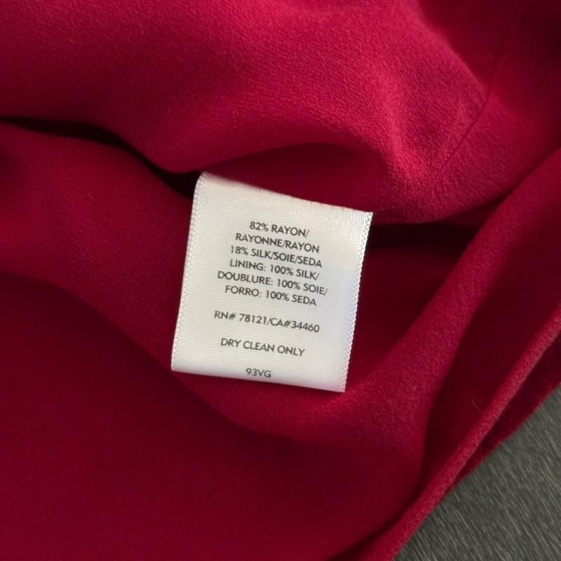 Eileen Fisher Petite Brick Red Layered Velvet Jacket Top Size PM NWT