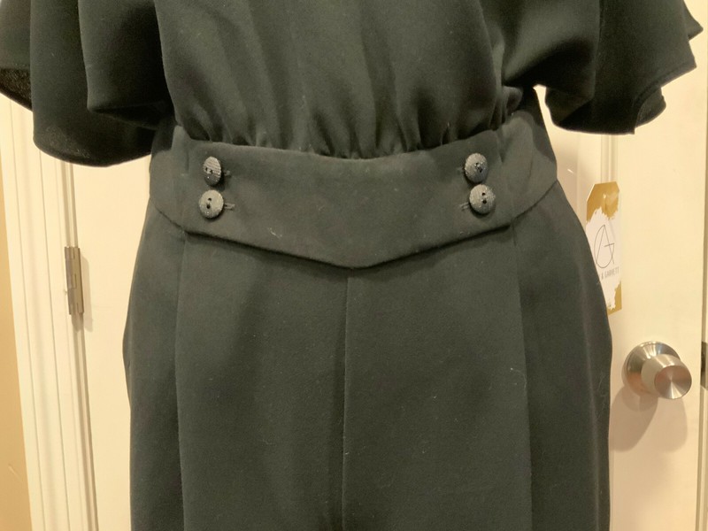 Elevenses Black Delaware Jumpsuit W/ Dolman Sleeves Size 0P NWT
