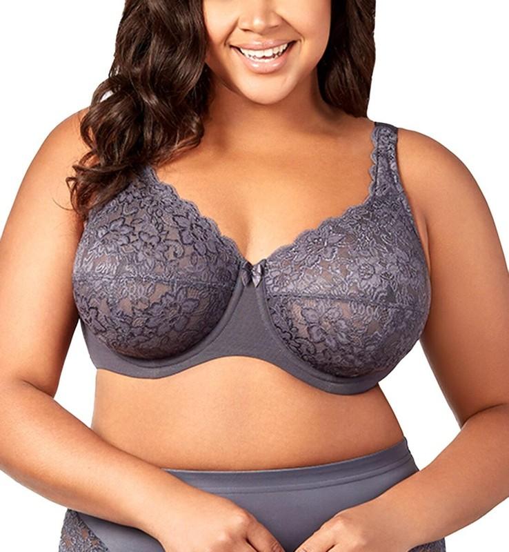 Elila Isabella Stretch Lace Full Coverage Underwire Bra (2311)