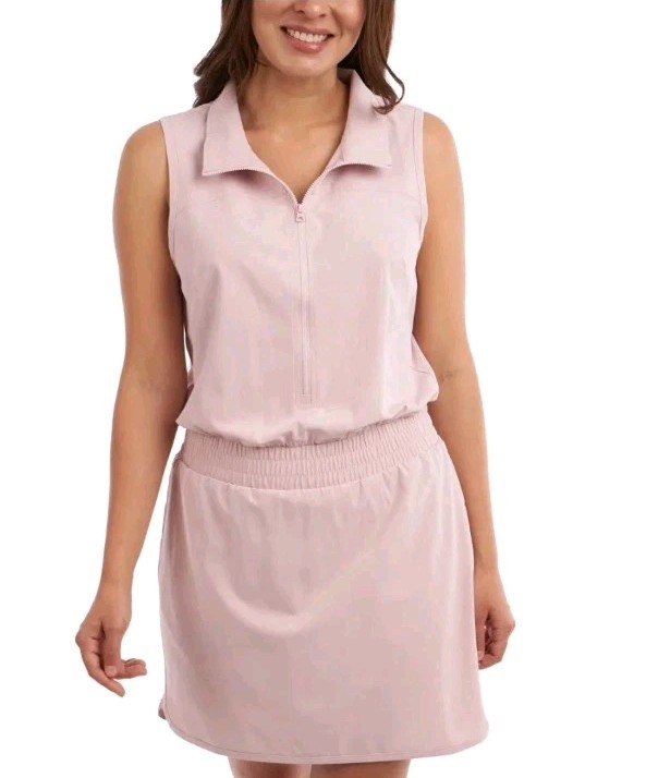 ELLE SPORT LADIES ACTIVE DRESS WITH SIDE POCKETS ON THE INNER SHORTS