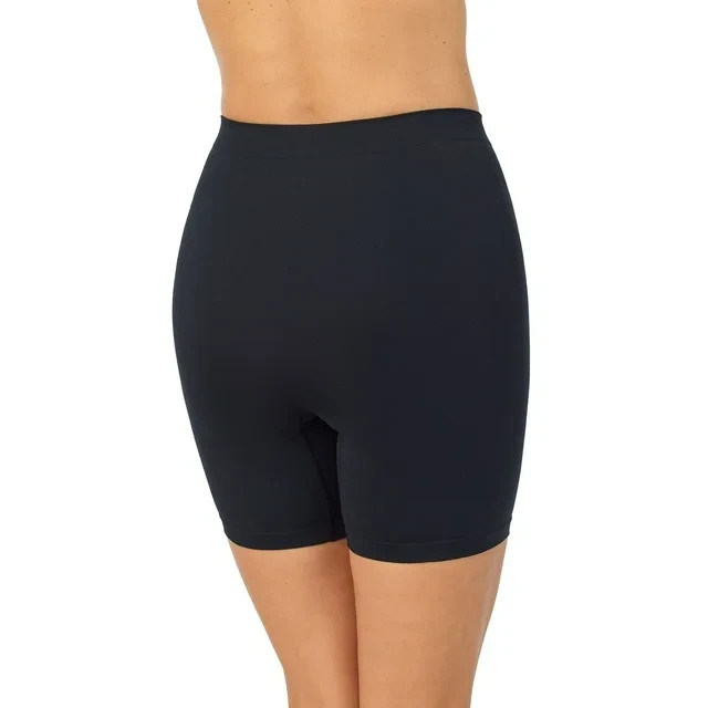 Ellen Tracy Women's 2-Pack Smoothing Short Size M Black