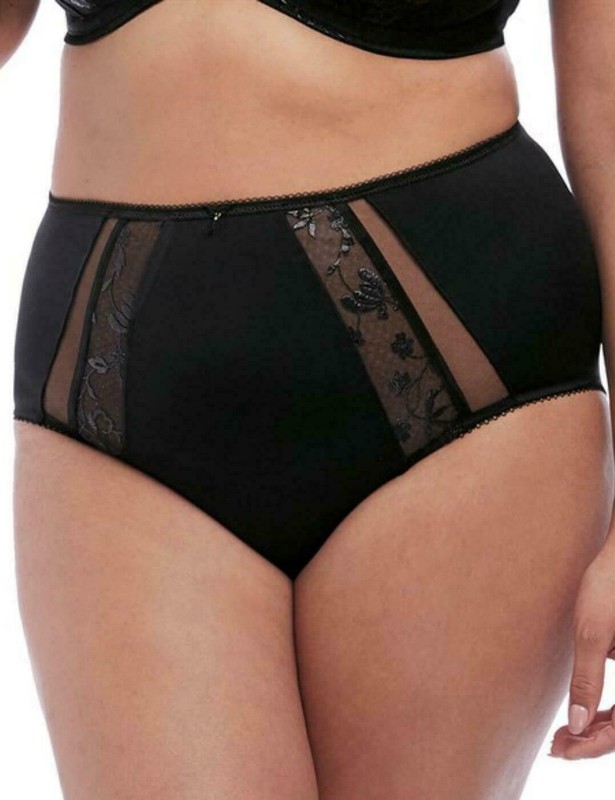 Elomi Bijou Flirt EL4245 Brief Black (BLK) L