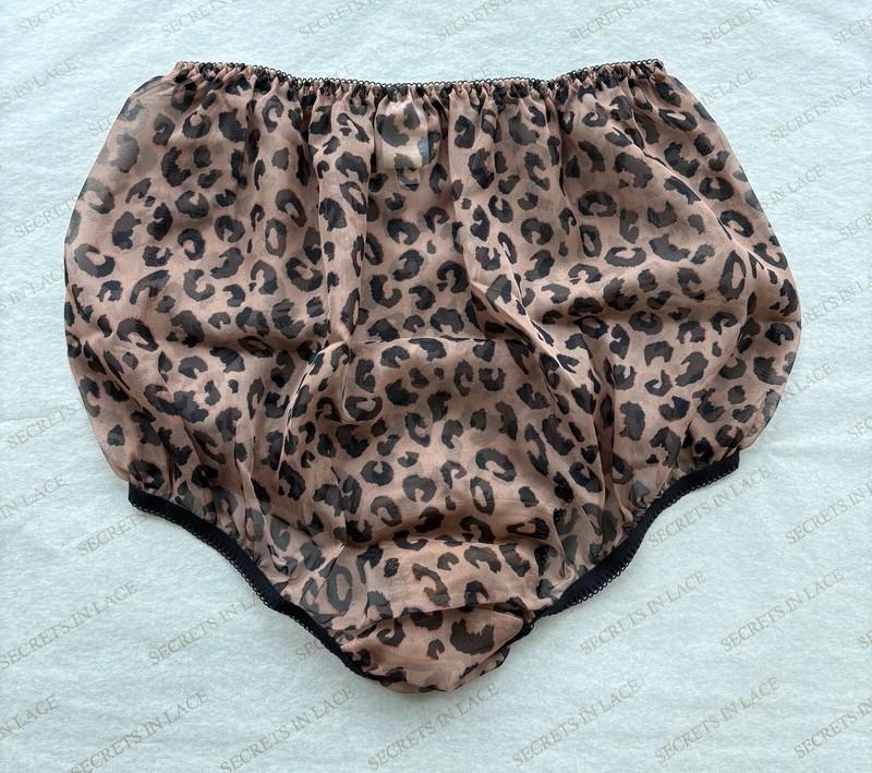 Empress Chiffon Leopard Print By Secrets In Lace Ladies Panties