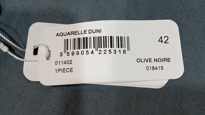 Eres Women's Aquarelle Swimsuit Olive Green Size FR 42 US 10 NEW WITH TAGS