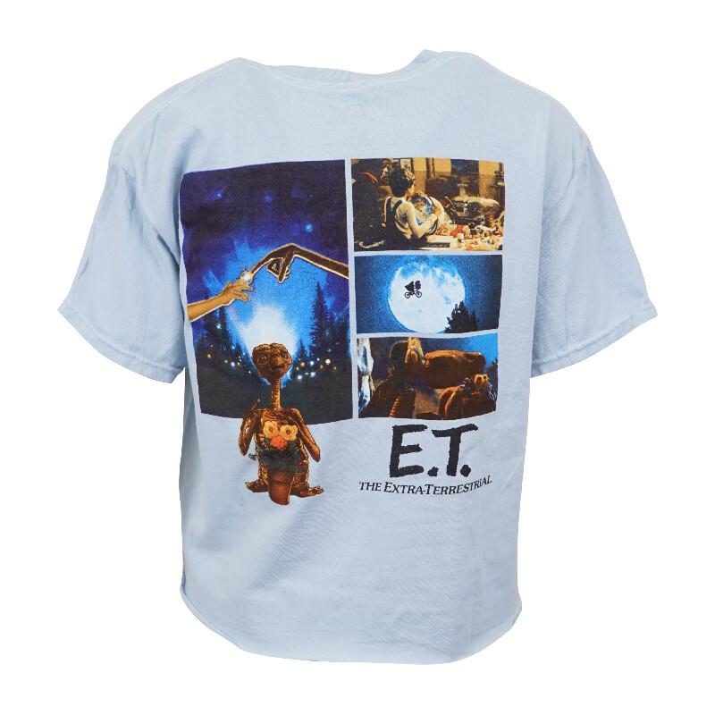 ET THE EXTRA TERRESTRIAL WOMENS LOOSE CROP TOP