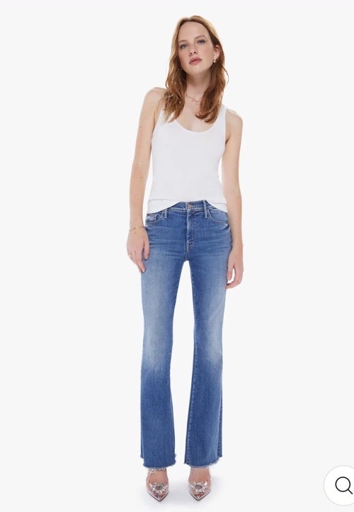 EUC Mother The Weekender Fray Jeans In A Groovy Kind Of Love 28