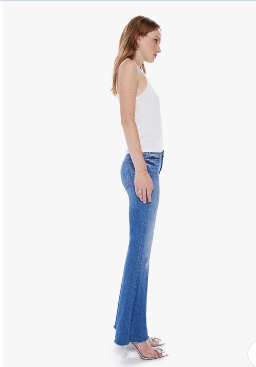 EUC Mother The Weekender Fray Jeans In A Groovy Kind Of Love 28