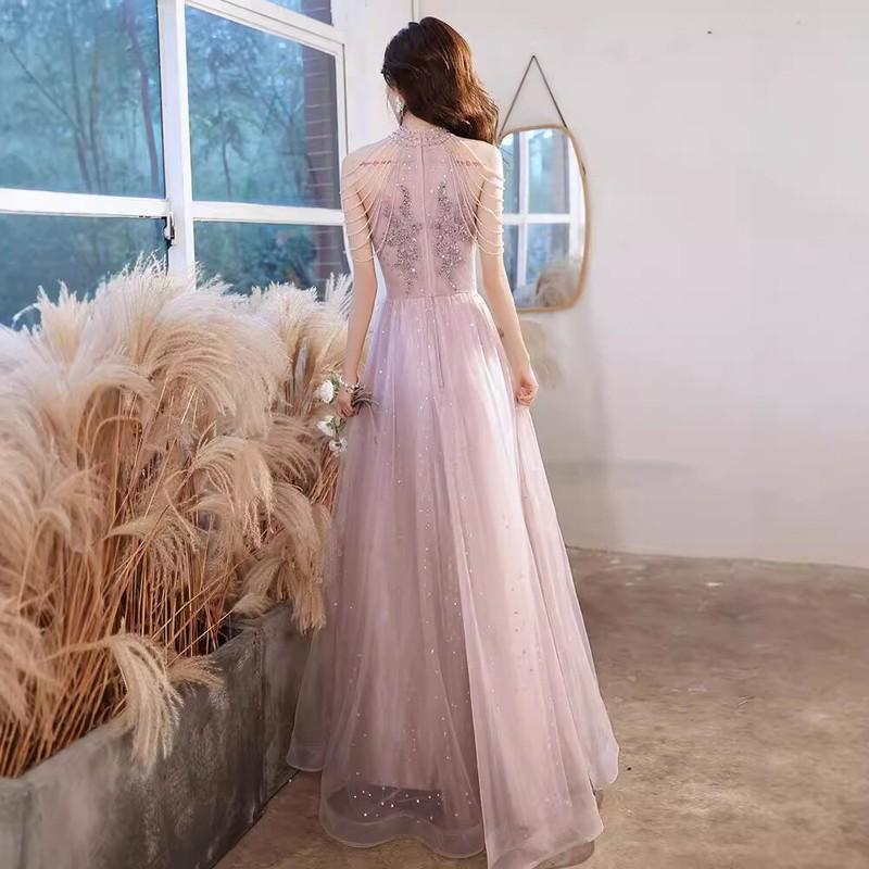 Evening Long Dresses Women's 2025 Summer Spring Banquet Birthday Host Ball Gown