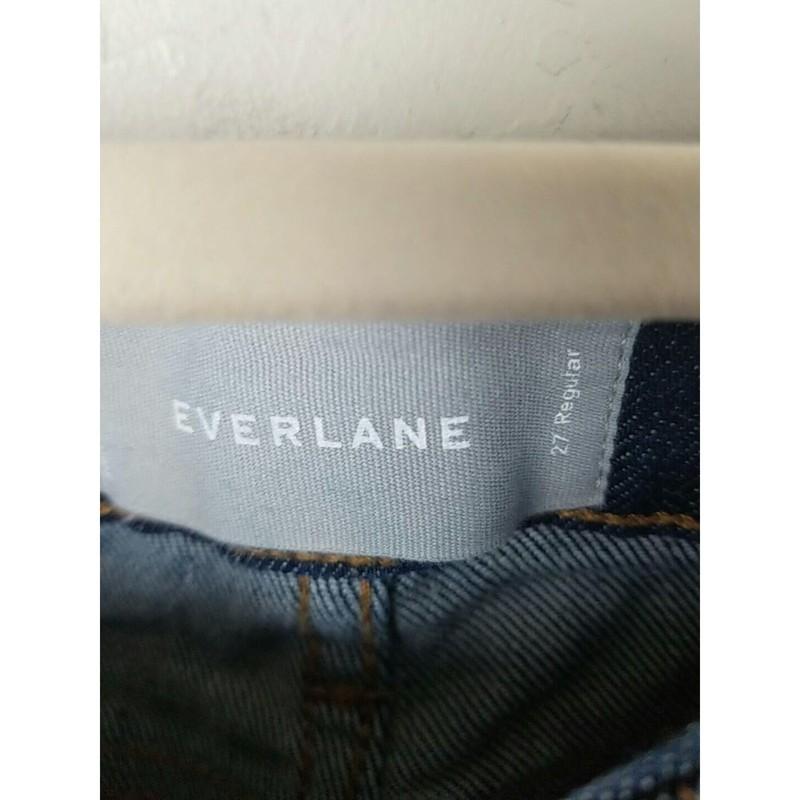 Everlane Jeans Dark Wash Jeans Womens 27 Mid Rise Jeans Denim Jeans Skinny Jeans