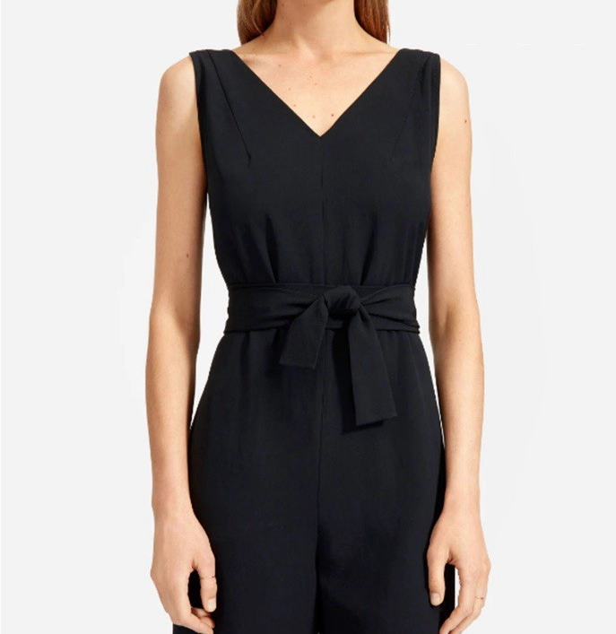 EVERLANE Sz 6 Jumpsuit Black