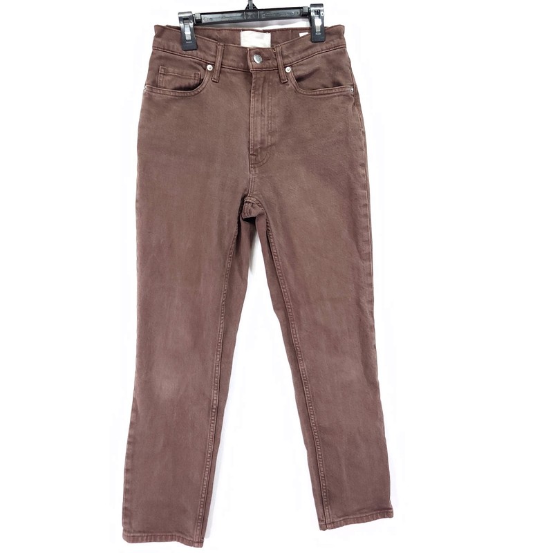 Everlane The Original Cheeky Jean Women Size 26 Crop Straight Leg High-Rise