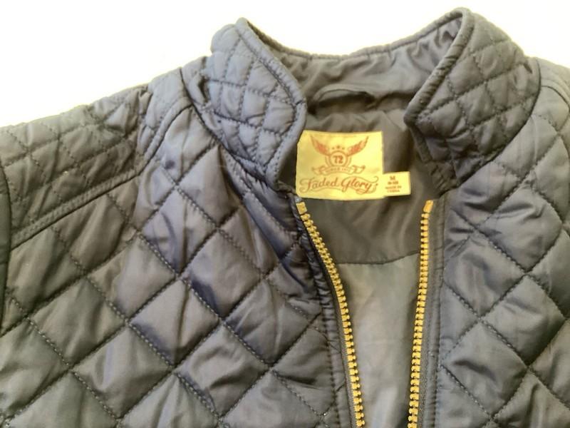 Faded Glory Women’s Navy Quilted Jacket Size M