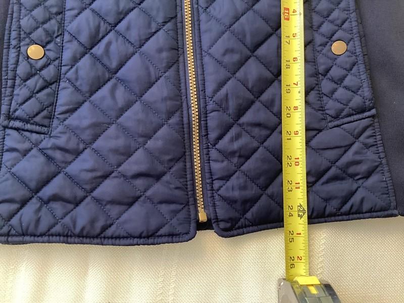 Faded Glory Women’s Navy Quilted Jacket Size M