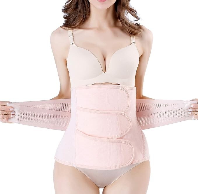 Faja Reductora Para Despues Del Parto Adelgazar La Barriga Postparto Belly Wrap