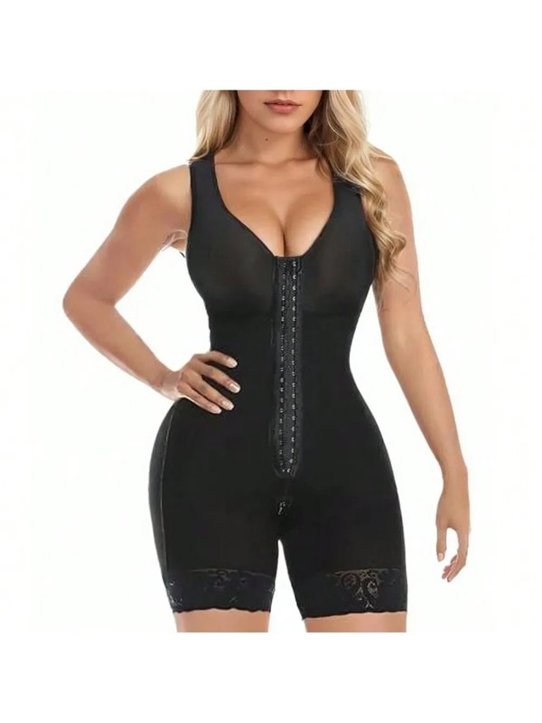 "Fajas Colombianas Body Shaper For Women – Full Body Waist Trainer With Zipper